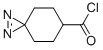 1,2-Diazaspiro[2.5]oct-1-ene-6-carbonyl chloride (9CI) 구조식 이미지