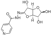 glucurono-1,4-lactone isonicotinoylhydrazone 구조식 이미지