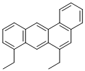 Benz(a)anthracene, 6,8-diethyl- Structure