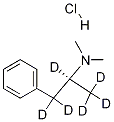 (S)-N,N-디메틸AMphetaMine-d6염산염 구조식 이미지
