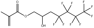 3-(PERFLUOROBUTYL)-2-HYDROXYPROPYL METHACRYLATE 구조식 이미지