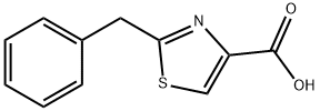 2-Benzyl-1,3-thiazole-4-carboxylicacid Structure