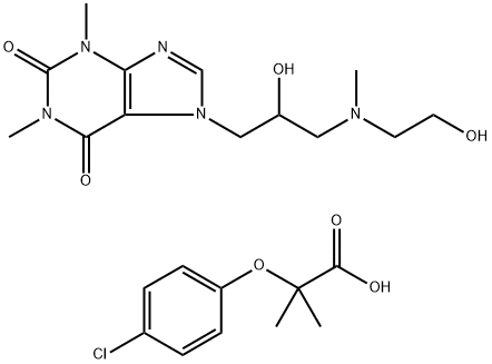 Xantifibrate Structure