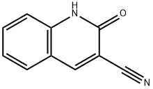 2-OXO-1,2-DIHYDRO-3-퀴놀린탄소니트릴 구조식 이미지