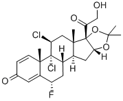 fluclorolone acetonide Structure