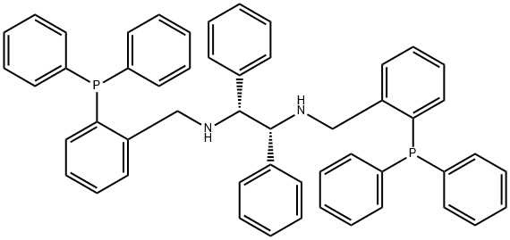 R,R-N,N'-bis[[2-(diphenylphosphino)phenyl]
Methyl]-1,2-diphenyl-1,2-EthanediaMine Structure