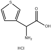 2-AMino-2-(3-thienyl)acetic Acid Hydrochloride Structure
