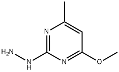 2-hydrazino-4-methoxy-6-methyl-pyrimidine 구조식 이미지