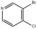 3-Bromo-4-chloropyridine 구조식 이미지