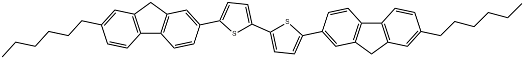 369599-42-8 2-(2-Hexyl-9H-fluoren-7-yl)-5-(5-(2-hexyl-9H-fluoren-7-yl)thiophen-2-yl)thiophene