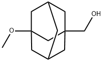 3-Methoxy-1-hydroxyMethyladaMantane Structure