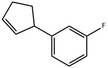 Benzene, 1-(2-cyclopenten-1-yl)-3-fluoro- (9CI) 구조식 이미지