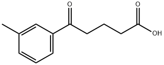 5-(3-METHYLPHENYL)-5-OXOVALERIC ACID 구조식 이미지