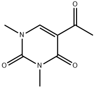 5-acetyl-1,3-dimethyl-2,4(1H,3H)-pyrimidinedione Structure