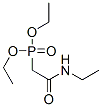 [2-(에틸아미노)-2-옥소에틸]포스폰산디에틸에스테르 구조식 이미지