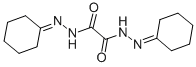 Bis(cyclohexanone)oxaldihydrazone 구조식 이미지
