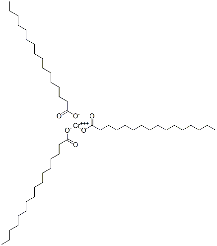 chromium(3+) palmitate Structure