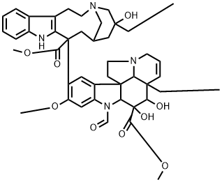 4-Desacetyl Vincristine 구조식 이미지