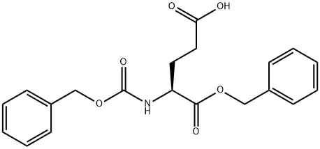 Cbz-L-Glutamic acid 1-benzyl ester Structure