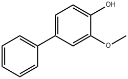 2-Methoxy-4-phenylphenol Structure