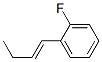 Benzene, 1-(1E)-1-butenyl-2-fluoro- (9CI) 구조식 이미지