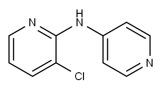 3-chloro-N-pyridin-4-ylpyridin-2-amine 구조식 이미지