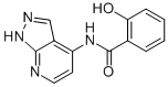 Benzamide, 2-hydroxy-N-1H-pyrazolo[3,4-b]pyridin-4-yl- (9CI) 구조식 이미지