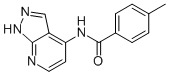 Benzamide, 4-methyl-N-1H-pyrazolo[3,4-b]pyridin-4-yl- (9CI) Structure