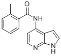 Benzamide, 2-methyl-N-1H-pyrrolo[2,3-b]pyridin-4-yl- (9CI) Structure