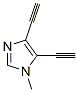1H-Imidazole, 4,5-diethynyl-1-methyl- (9CI) Structure