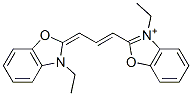 3,3'-diethyloxacarbocyanine Structure