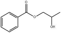 2-hydroxypropyl benzoate Structure