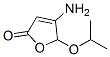 2(5H)-Furanone, 4-amino-5-(1-methylethoxy)- (9CI) 구조식 이미지