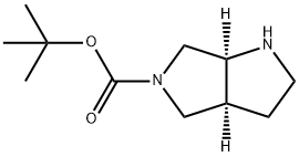 (3aS,6aS)-Tert-butyl hexahydropyrrolo[3,4-b]pyrrole-5(1H)-carboxylate Structure