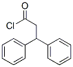 3,3-diphenylpropionyl chloride Structure