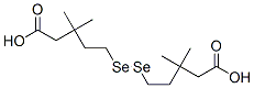 5,5'-Diselenobis(3,3-dimethylvaleric acid) Structure