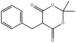 5-Benzyl-Meldrum's acid 구조식 이미지