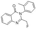 2-(Fluoromethyl)-3-(2-methylphenyl)-4(3H)-quinazolinone Structure