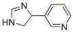 Pyridine, 3-(4,5-dihydro-1H-imidazol-4-yl)- (9CI) Structure