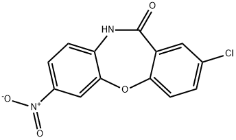 2-Chloro-7-nitrodibenz[b,f][1,4]oxazepin-11(10H)-one Structure