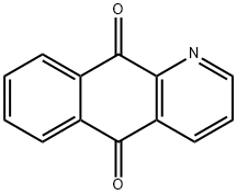 BENZO(G)QUINOLINE-5,10-DIONE Structure