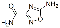 1,2,4-Oxadiazole-3-carboxamide, 5-amino- (9CI) Structure