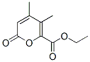 2H-Pyran-6-carboxylicacid,4,5-dimethyl-2-oxo-,ethylester(9CI) Structure