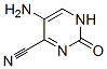 4-Pyrimidinecarbonitrile, 5-amino-1,2-dihydro-2-oxo- (9CI) 구조식 이미지