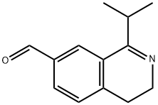 3,4-DIHYDRO-1-ISOPROPYLISOQUINOLINE-7-CARBALDEHYDE Structure