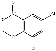 2,4-DICHLORO-6-NITROANISOLE Structure