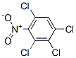 1,2,3,5-tetrachloro-4-nitrobenzene 구조식 이미지