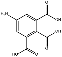 1-Aminobenzene-3,4,5-tricarboxylic acid 구조식 이미지