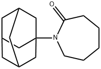 1-(1-아다만틸)아제판-2-원 구조식 이미지