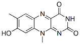 Benzo[g]pteridine-2,4(3H,10H)-dione, 8-hydroxy-7,10-dimethyl- Structure